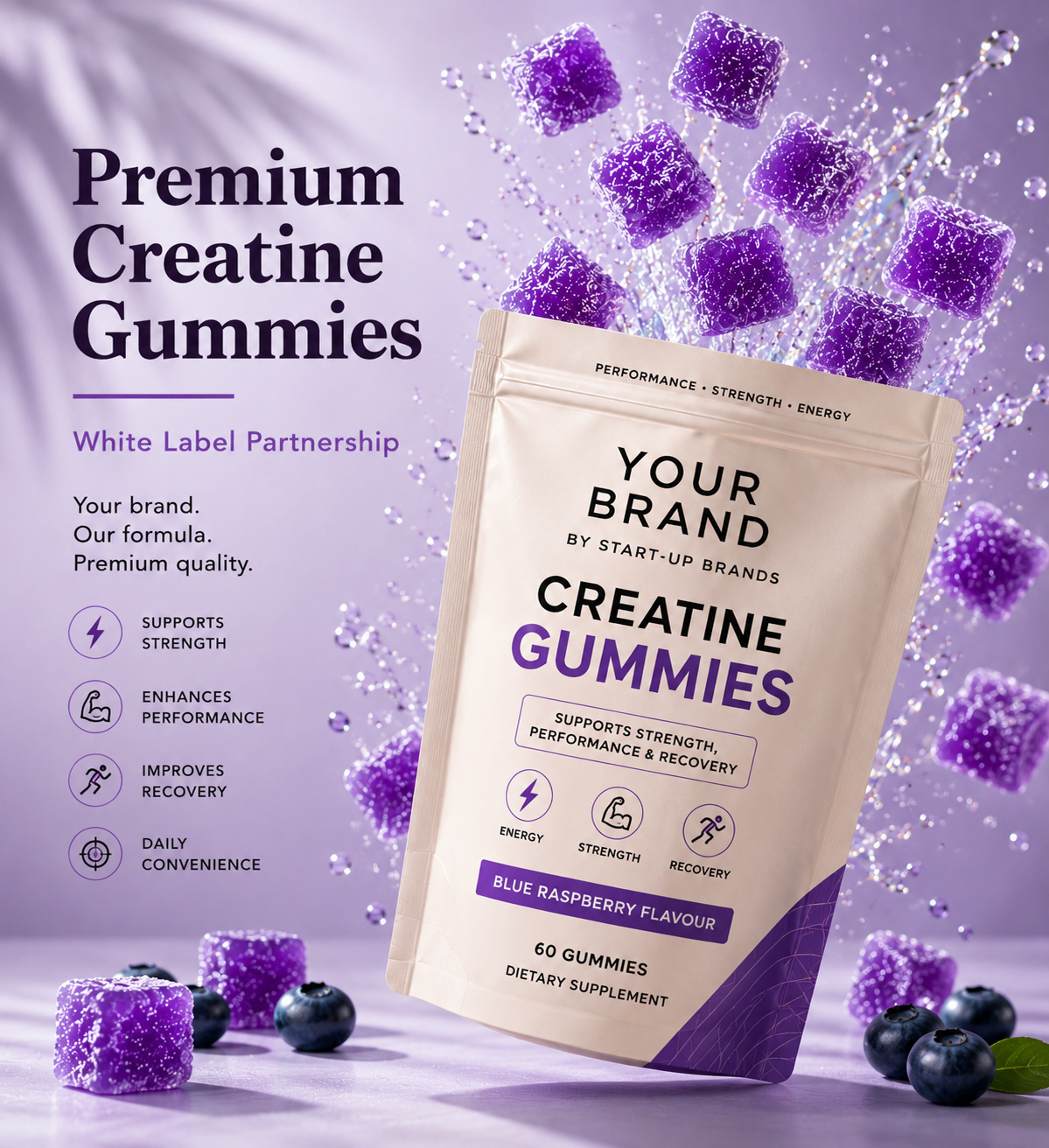 Creatine Gummies - Your own Brand
